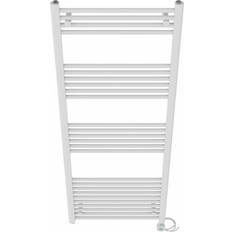 Heated Towel Rails Belfry Heating Fabiola Straight Towel Rail Heated Towel Rails 160cm H x 60cm W x 3cm D White