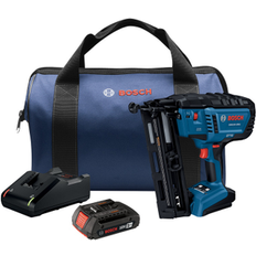 Bosch Nail Guns Bosch 18V Brushless 2-1/2-in 16 Gauge Cordless Finish Nailer GNH18V-16MAB12