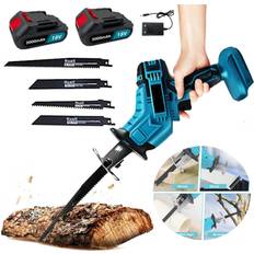 Power Saws Teetok Cordless Reciprocating Saw Branch Cutting Sabre 5.5A