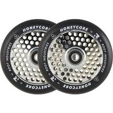 Hjul Root Industries Honeycore Svart 110mm Kickbike Hjul 2-Pak Chrome