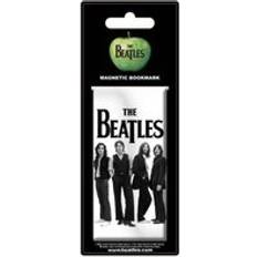 The Beatles White Iconic Image Magnetic Bookmark One Size