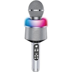 Gabba Goods Led Handheld Wireless Karaoke Microphone Speaker