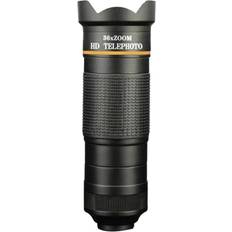 Tlily 36X Dual-Adjustment Telephoto Phone Add-On Lens