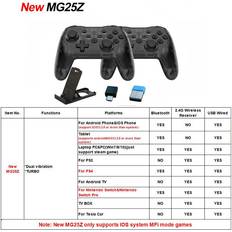 Game Controllers Maxpower Bluetooth 2.4G Wireless Controller MG25Z 2pcs