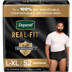 Purina Real Fit Incontinence Underwear for Men X-Large Black
