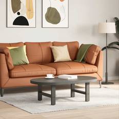 Bruna Bordsben vidaXL Soffbordsben Antracit 2 St 50x30-31 Cm Stål Bordsben