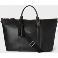 Osprey London Savanna Leather Weekender Bag - Black