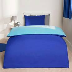 Brentfords Reversible Set Pale Blue Duvet Cover Blue (200x200cm)