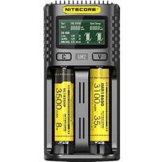 Batteries & Chargers Greenzech NITECORE UM2/UM4 LCD Display 5V 2A Lithium Battery Charger