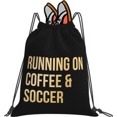 Gold Gymsacks Famgem Drawstring Bag Soccer Funny Saying - Gold