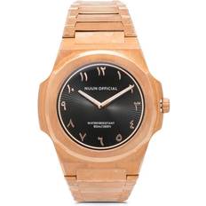 Montre Slim 38mm Stainless Steel One Size Black