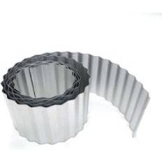 Primrose Galvanised Metal Garden Lawn Wavy Edge Border Edging Roll One Size