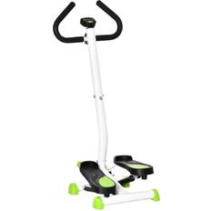 Grön Fitness Stepper Med LCD Och Handtag