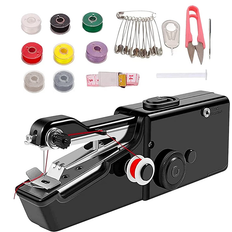 Sewing Machines Tauoh Moresk Handheld Sewing Machine Mini US Plug