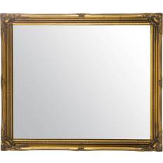 MirrorOutlet Fraser Gold Beaded 71 x 61 cm Wall Mirror