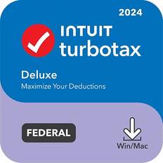 Intuit TurboTax Deluxe 2024 1 User Download