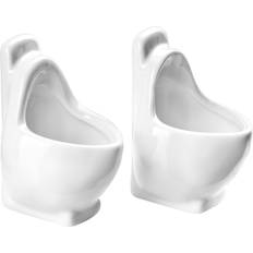 Keramik Glas Gadget Master Shotglas Urinoar 2-pack Snapsglas 2st