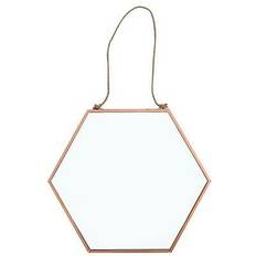Copper Mirrors Something Different Geometric Large Copper Wall Mirror