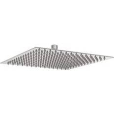 Stainless Steel Shower Sets vidaXL Rain Shower Head Stainless Steel 25x25 cm Square Silver, Stainless Steel