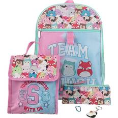 Team Squish Back To School Backpack 5 Pc Set - Pink