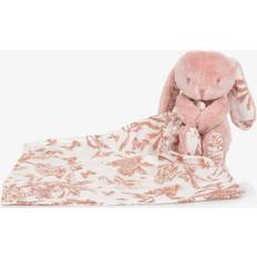 Girls Pink Augustin The Rabbit Baby Comforter 25 cm