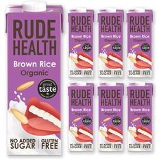 Rude Health 6 x 1 Litre Organic Brown Dairy-Alt Milk 100cl