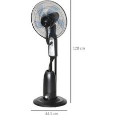Symple Stuff Amilliona 120 cm Oscillating Pedestal Standing Fan
