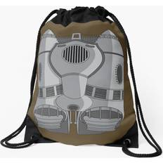 Bags Famgem Drawstring Bag Rocketeer Jetpack Sport Gym Shoe Backpack