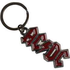 AC/DC Logo Keyring - Dark Red
