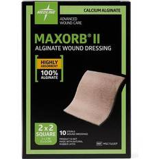 First Aid Medline Maxorb II Alginate Dressings 2 x 2 in Educational Packaging MSC7322EP