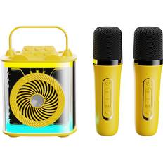 Karaoke Chronus Mini Karaoke Machine Portable Bluetooth Speaker Set