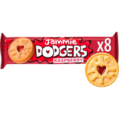 Dodgers 8 Raspberry Flavour Biscuits 140g