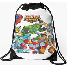 Famgem Drawstring Bag Transformers Rescue Bots Academy Sport Gym Shoe Backpack