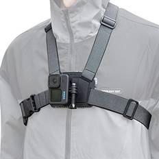 Adjustable Chest Strap Mount Compatible with GoPro Hero 13/12/11/10/9/8/7/6/5 Black
