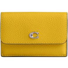 Coach Yellow Wallets Coach Essential Tri-Fold Wallet - Yellow