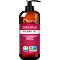 Cliganic Jojoba Oil 16 oz 100% Pure Bulk