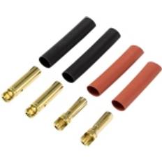 RE-6534189 Battery Plug 4 mm Gold-plated 2 Pair