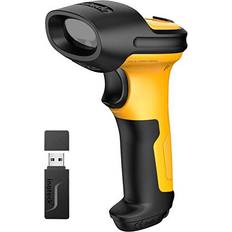 Inateck Barcode Scanner Wireless 2600mAh Battery 60M