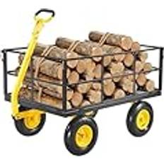 VEVOR Trädgårdsvagn I Stål 635 kg Med Däck 330 mm