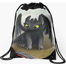 Famgem Drawstring Bag Toothless Dragon Sport Gym Shoe Backpack