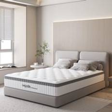 Spring Mattress Home Source Pocket Sprung Quilted Mattress 24cm Deep Coil Spring Matress