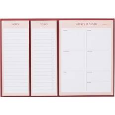 Veckoplanerings-set KIT 3 Block Rosa