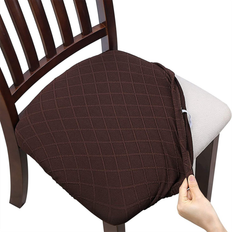 Loose Chair Covers on sale Exogio 4 Pcs Rhombus Lattice Seat Covers Loose Chair Cover