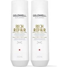 Goldwell Shampoos Goldwell Dual Senses Rich Repair Restoring Shampoo Double - Clear 250ml