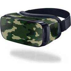 VR - Virtual Reality MightySkins Green Camo Skin for Samsung Gear VR Original Cover Wrap Sticker