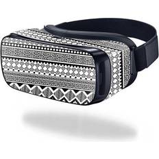VR - Virtual Reality MightySkins Black Aztec Skin for Samsung Gear VR Original Cover Wrap Sticker