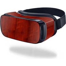VR - Virtual Reality MightySkins Cherry Wood Skin for Samsung Gear VR Original Cover Wrap Sticker