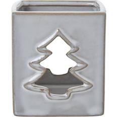 White Candle Holders Hill Interiors Ceramic Tree Cut-Out Tealight One Size Candle Holder