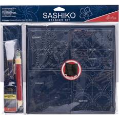 Blue DIY Sew Easy Sashiko Starter Kit Blue