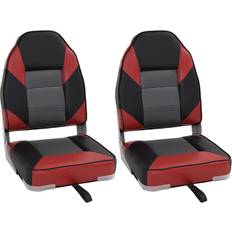 Tarp Frames & Boat Canopies on sale vidaXL Foldable Boat Seats 2pcs with High Back 39 x 43 x 58 cm